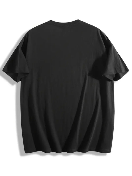 Camiseta de Algodón 100% para Hombre con Estampado Gráfico "23