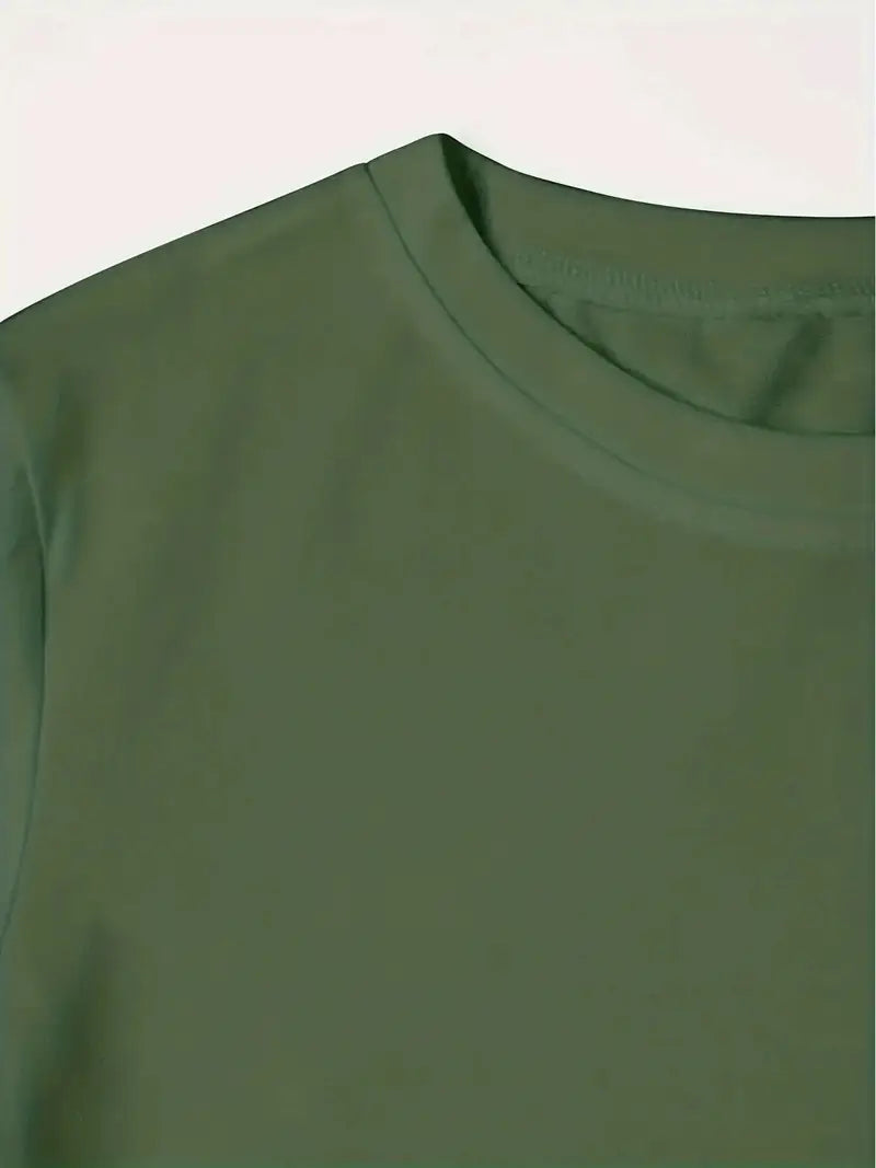 camiseta Casual de Manga Corta para Women'